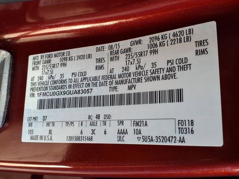 Used 2016 Ford Escape SE w/ SE Leather Comfort Package image 26