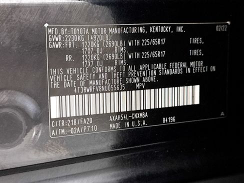Used 2022 Toyota RAV4 XLE AWD/4WD image 39