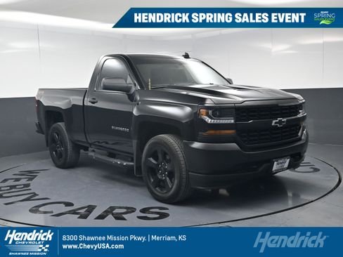 Used 2017 Chevrolet Silverado 1500 W/T w/ Black Out Edition image 1