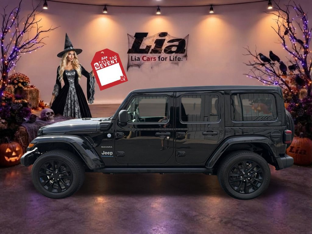 Certified 2023 Jeep Wrangler Unlimited Sahara w/ Cold Weather Group AWD/4WD image 8