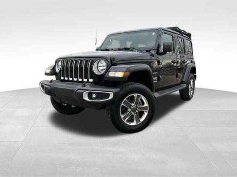 Used 2020 Jeep Wrangler Unlimited Sahara w/ Cold Weather Group image 1