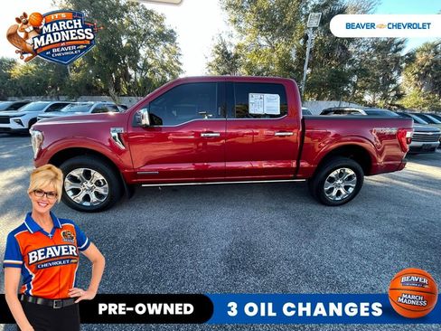 Used 2022 Ford F150 Platinum w/ Equipment Group 701A High image 4