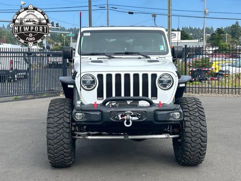Used 2018 Jeep Wrangler Unlimited Rubicon w/ Steel Bumper Group AWD/4WD image 2