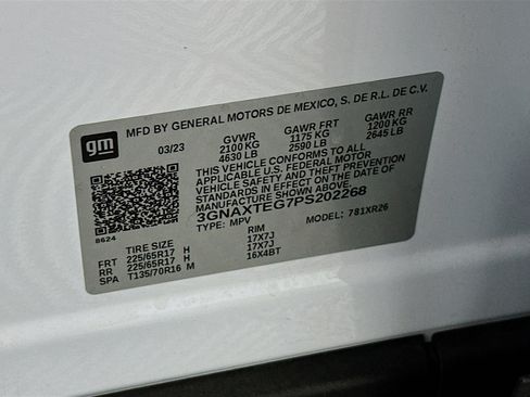 Used 2023 Chevrolet Equinox LT w/ LPO, Floor Liner Package AWD/4WD image 12