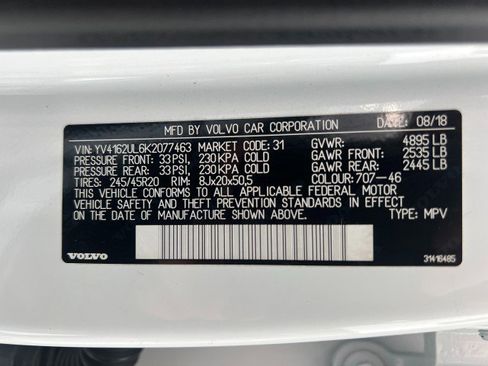 Used 2019 Volvo XC40 T5 Inscription image 35