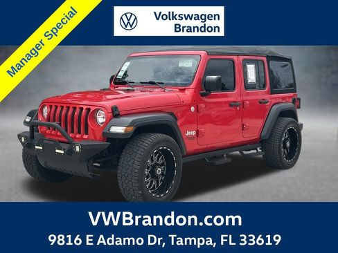 Used 2018 Jeep Wrangler Unlimited Sport AWD/4WD image 1