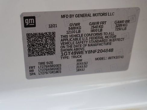 Certified 2022 GMC Sierra 3500 Denali AWD/4WD image 48