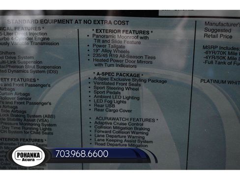 New 2025 Acura ADX A-Spec AWD/4WD image 37