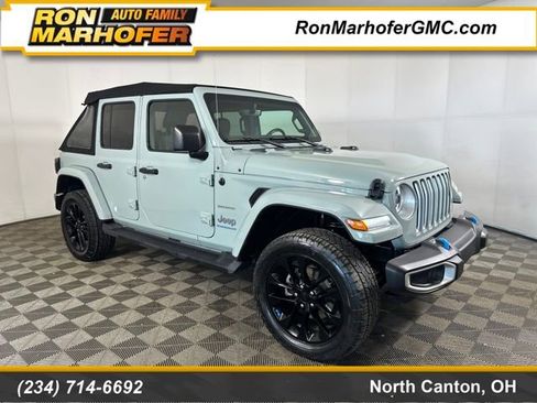 Used 2023 Jeep Wrangler Unlimited Sahara w/ Cold Weather Group image 1