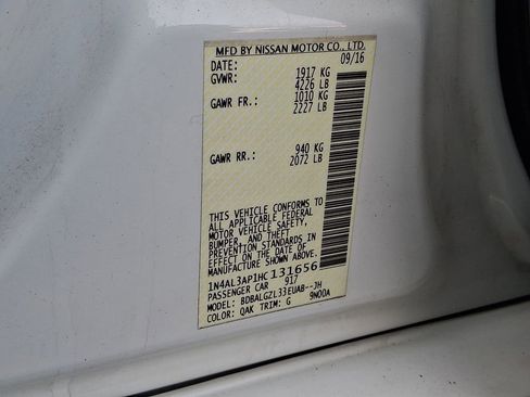 Used 2017 Nissan Altima 2.5 S w/ Power Driver Seat Package image 26