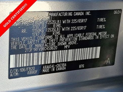 Certified 2024 Toyota RAV4 LE image 28