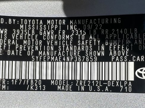 Used 2022 Toyota Corolla LE image 21