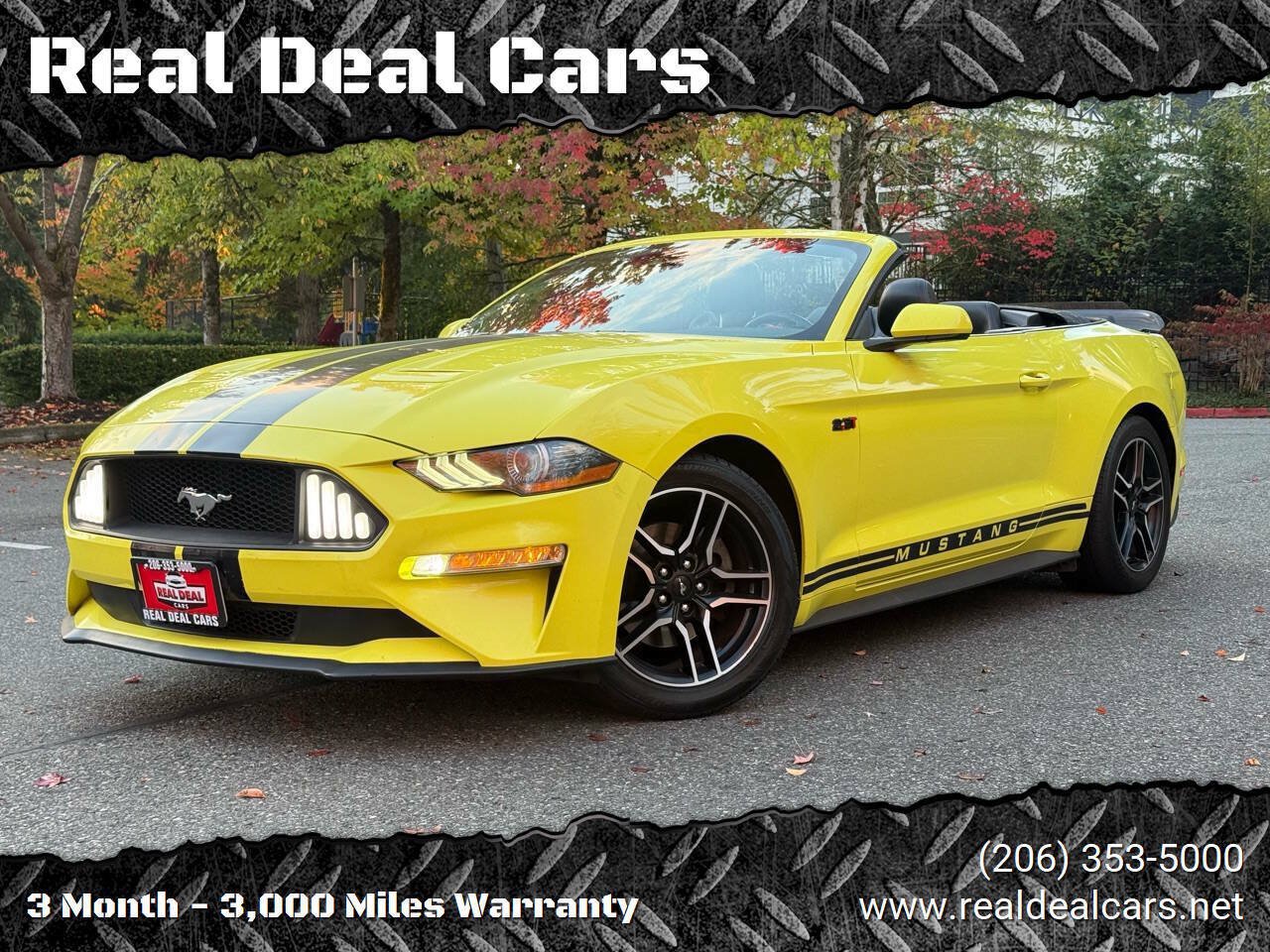 Used 2021 Ford Mustang Premium RWD image 1