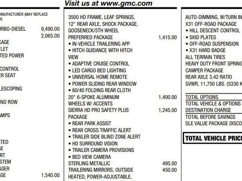 Certified 2024 GMC Sierra 2500 SLE w/ SLE Value Package; AWD/4WD image 2