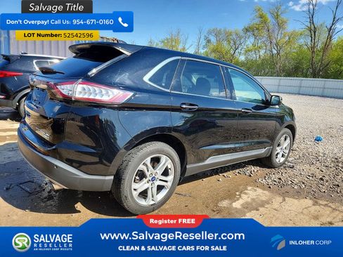 Used 2017 Ford Edge Titanium w/ Equipment Group 301A AWD/4WD image 4