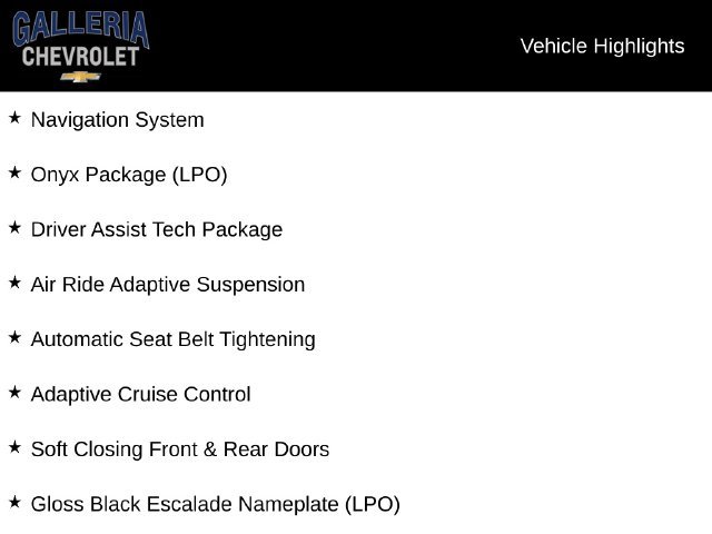 Certified 2021 Cadillac Escalade Sport Platinum w/ LPO, ONYX Package RWD image 5