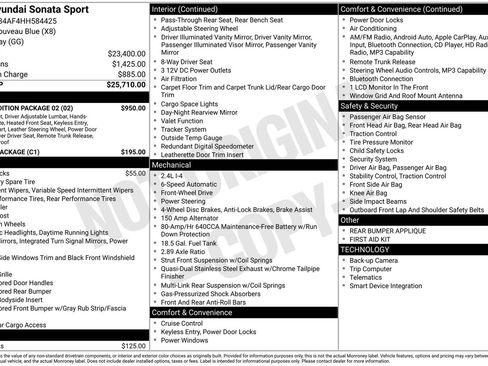 Used 2017 Hyundai Sonata Sport w/ Value Edition Package 02 FWD image 6