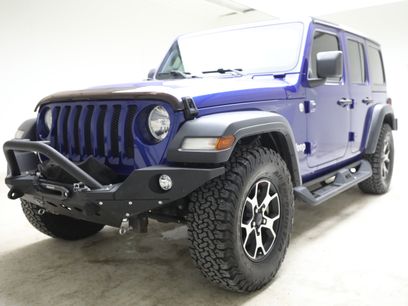 Used 2018 Jeep Wrangler Unlimited Sport S
