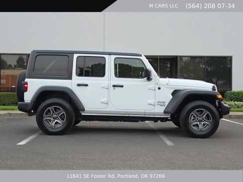 Used 2019 Jeep Wrangler Unlimited Sport S AWD/4WD image 5
