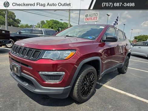 Used 2021 Jeep Compass Sport AWD/4WD image 1