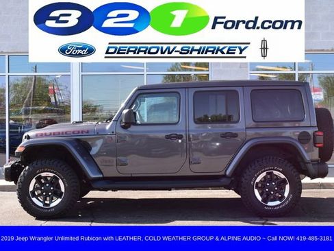 Used 2019 Jeep Wrangler Unlimited Rubicon AWD/4WD image 2