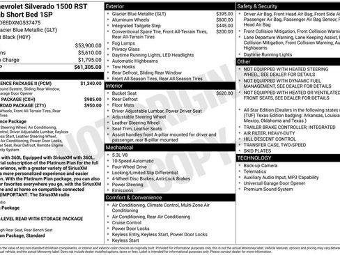 Used 2022 Chevrolet Silverado 1500 RST w/ Convenience Package II AWD/4WD image 22