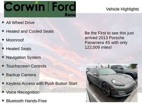 Used 2013 Porsche Panamera 4S AWD/4WD image 4