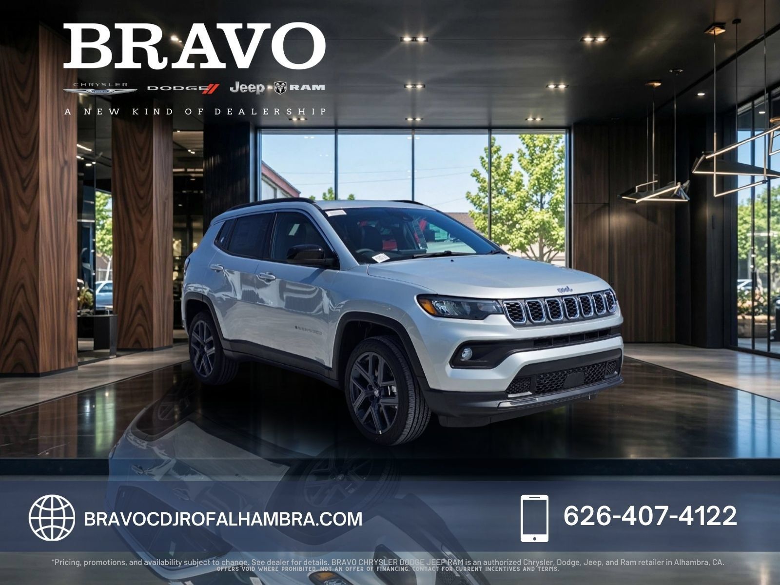 New 2026 Jeep Compass Latitude AWD/4WD image 1
