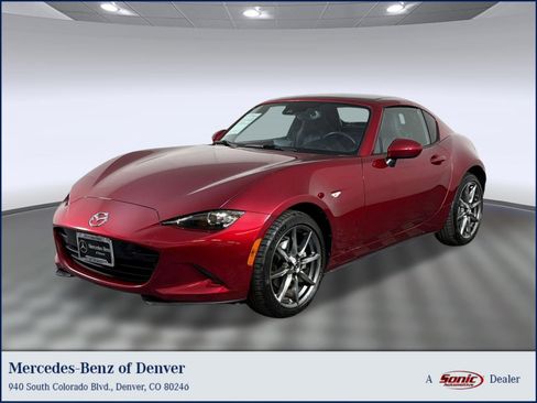 Used 2022 MAZDA MX-5 Miata RF Grand Touring w/ Weather Package RWD image 1