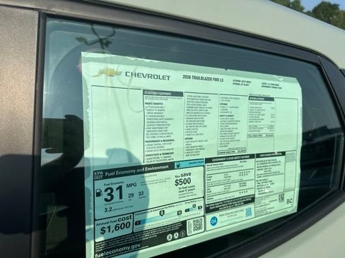 New 2026 Chevrolet TrailBlazer LS FWD image 34