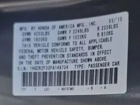 Used 2015 Honda Accord LX image 43