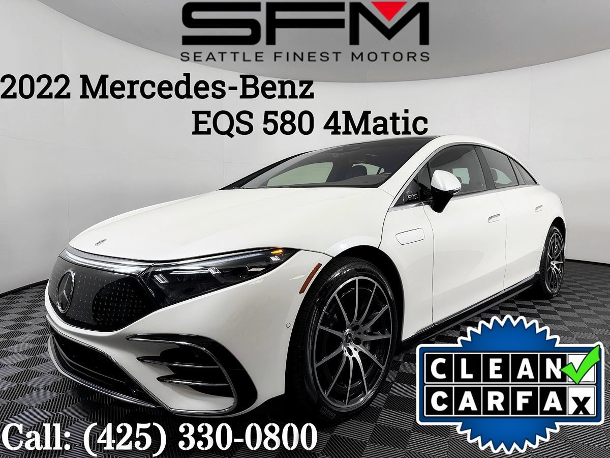 Used 2022 Mercedes-Benz EQS 580 4MATIC Sedan image 1