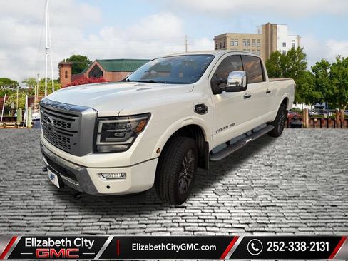 Used 2022 Nissan Titan Platinum Reserve w/ Moonroof Package AWD/4WD image 1