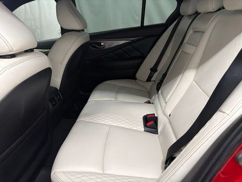Used 2019 INFINITI Q50 Red Sport 400 w/ Sensory Package RWD image 22