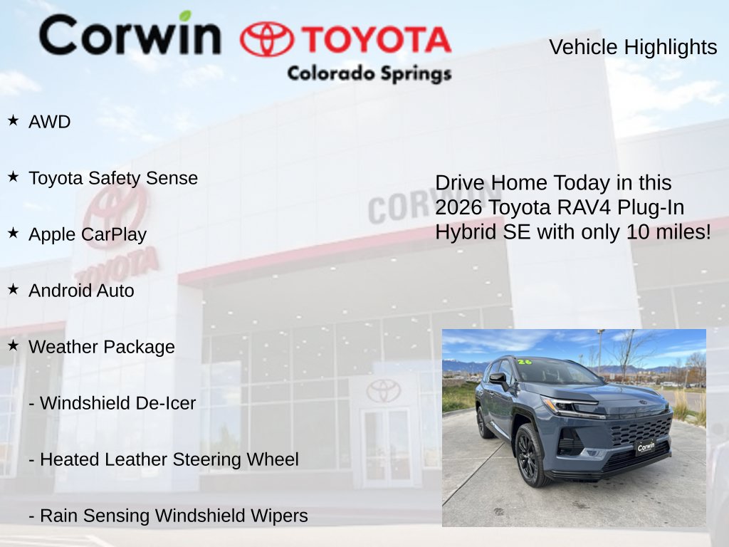 Used 2026 Toyota RAV4 SE w/ Weather Package AWD/4WD image 8