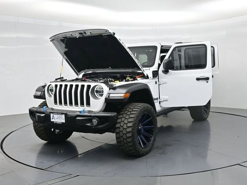 Used 2021 Jeep Wrangler Unlimited Rubicon 4xe w/ Steel Bumper Group image 34