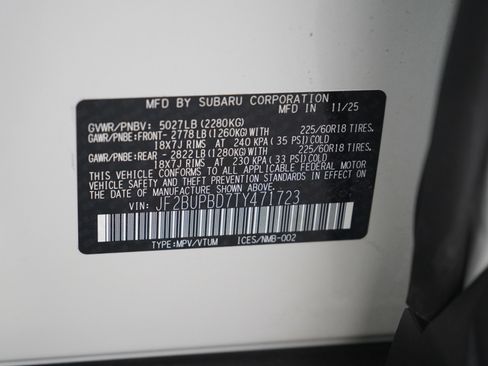 Certified 2026 Subaru Outback Premium AWD/4WD image 31