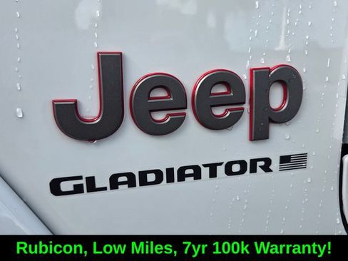Certified 2025 Jeep Gladiator Rubicon w/ Safety Group AWD/4WD image 12