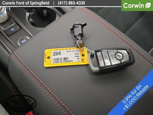 New 2026 Ford Explorer ST w/ Sun And Sound Package RWD image 35