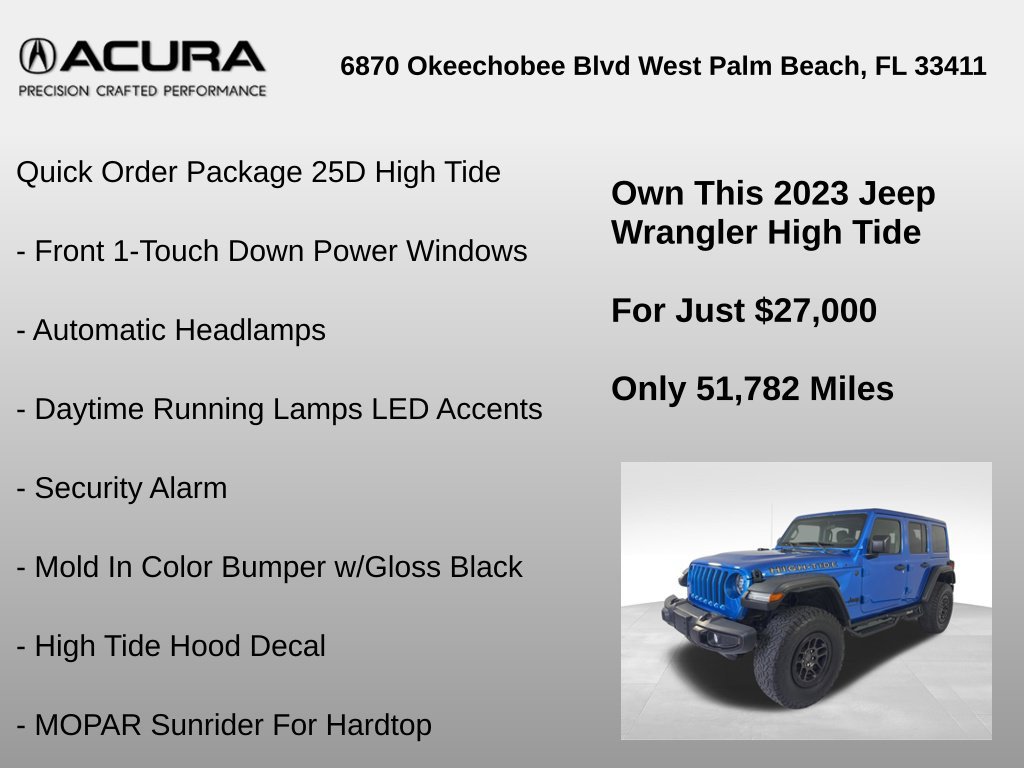 Used 2023 Jeep Wrangler Unlimited Sport AWD/4WD image 18
