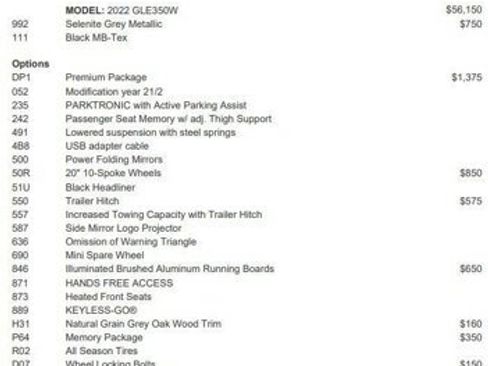 Certified 2022 Mercedes-Benz GLE 350 image 4