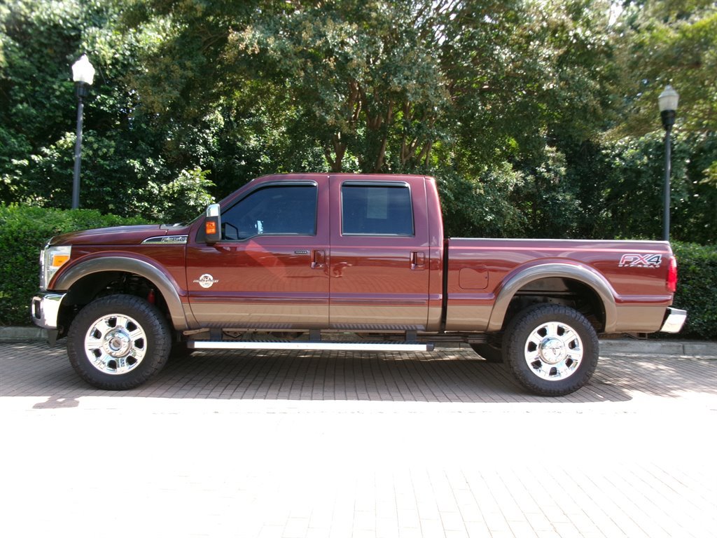 Used 2015 Ford F350 Lariat w/ Chrome Package AWD/4WD image 8