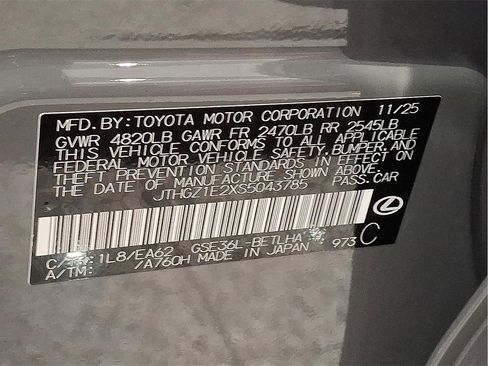 New 2025 Lexus IS 350 F Sport image 8