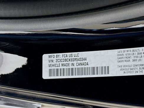 New 2025 Dodge Charger R/T w/ Quick Order Package 25M R/T image 23