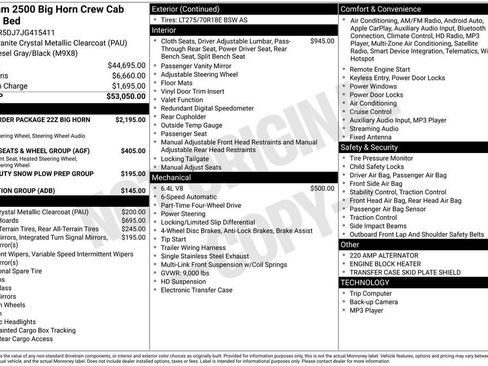 Used 2018 RAM 2500 Big Horn image 6