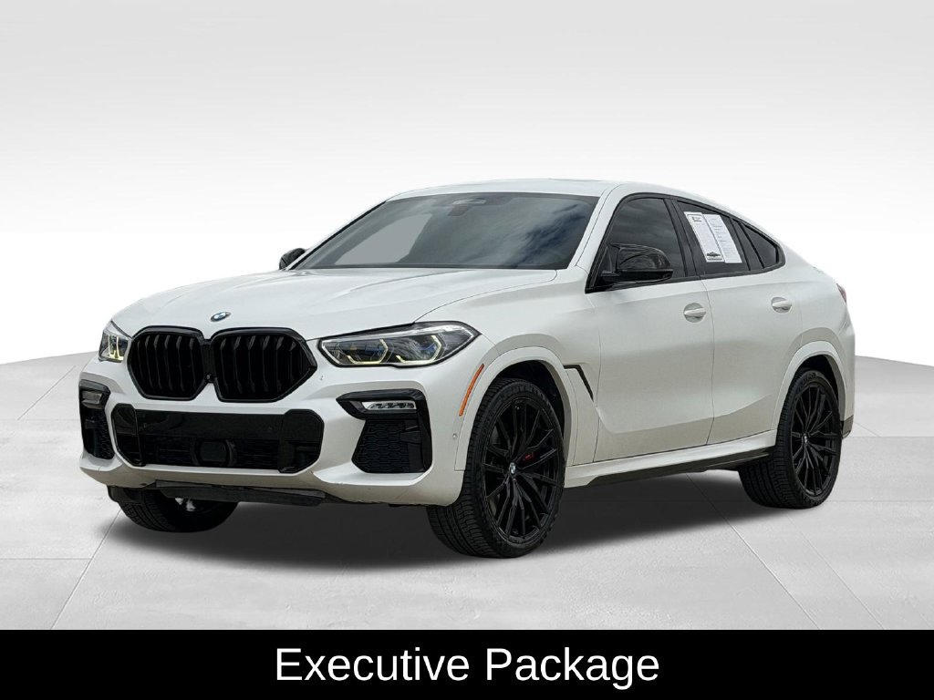 Used 2021 BMW X6 M50i w/ Executive Package AWD/4WD image 5