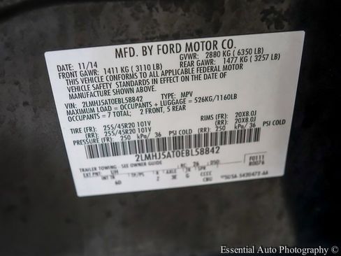 Used 2014 Lincoln MKT AWD w/ Equipment Group 201A image 27