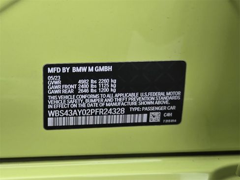 Used 2023 BMW M3 Competition w/ M Carbon Exterior Package image 49