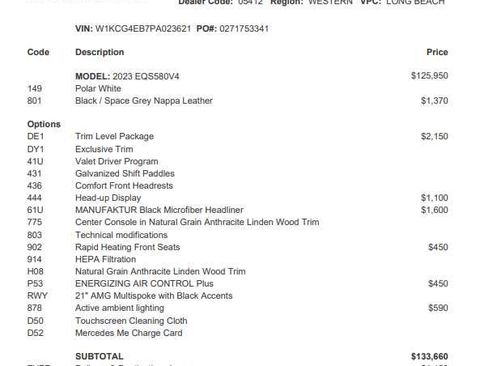 Certified 2023 Mercedes-Benz EQS 580 4MATIC Sedan image 31