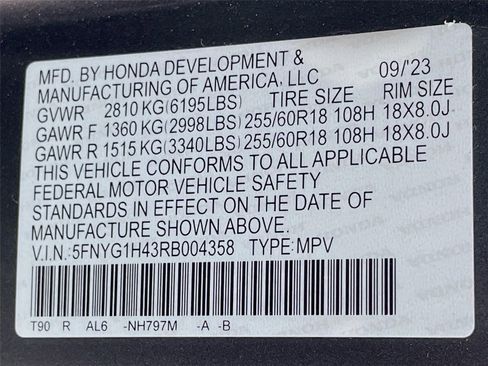 Certified 2024 Honda Pilot EX-L image 37